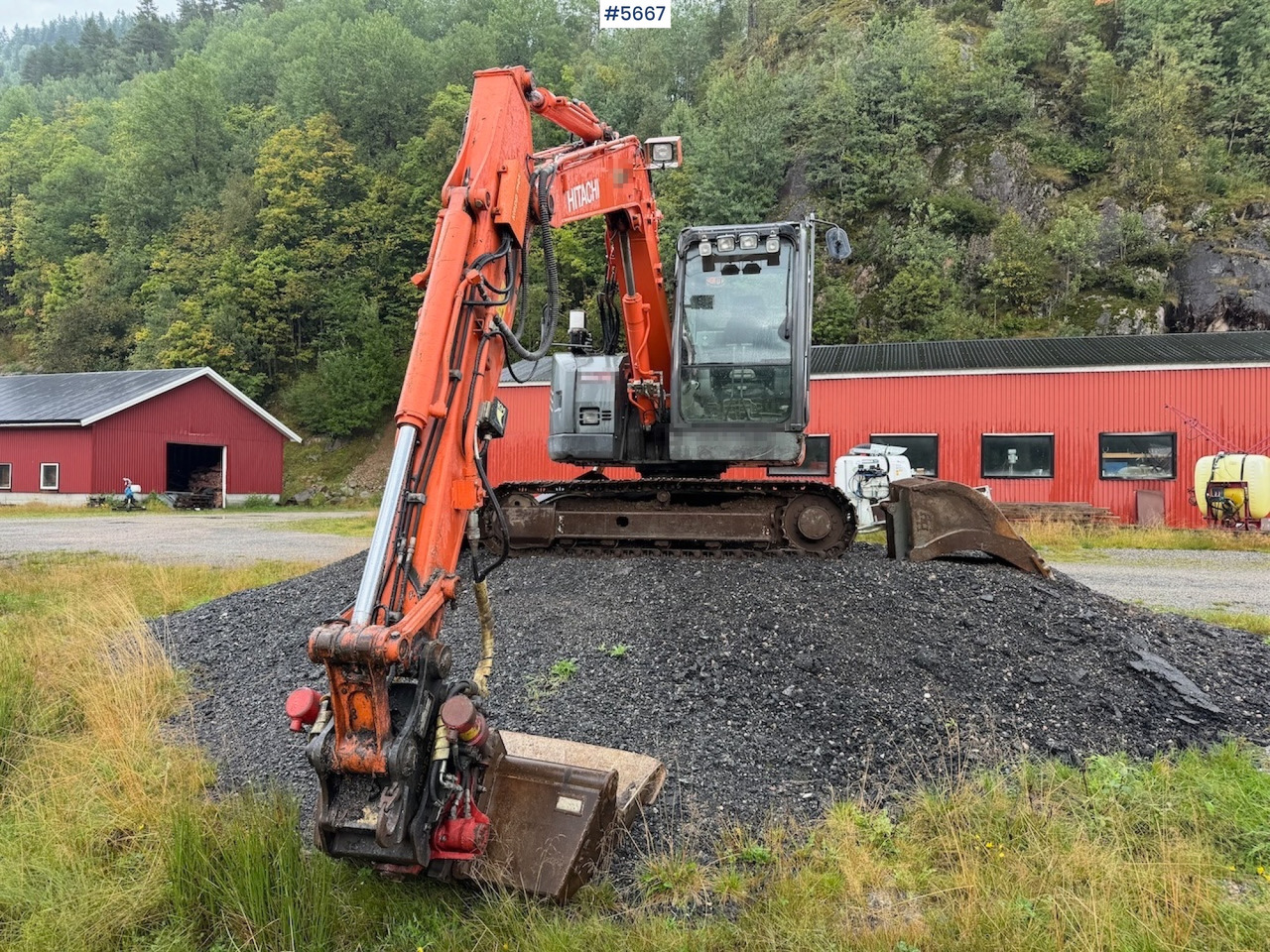 2011 Hitachi ZX 85 US-3 w/rotor tilt and buckets - 굴착기 : 사진 1 2011 Hitachi ZX 85 US-3 w/rotor tilt and buckets - 굴착기 : 사진 1