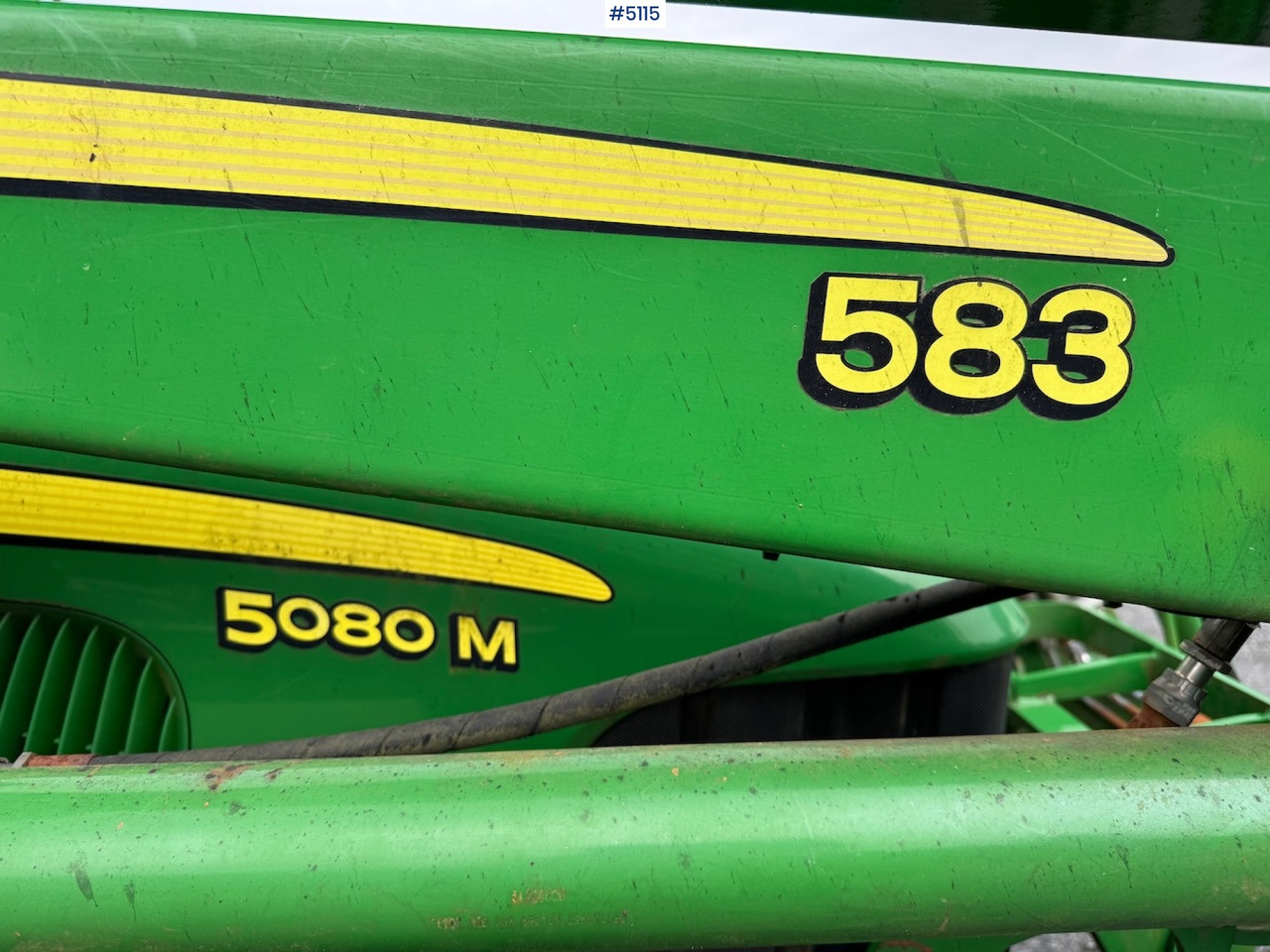 2011 John Deere 5080 M m/frontlaster. Lite timer! - 장궤형 트랙터 : 사진 2 2011 John Deere 5080 M m/frontlaster. Lite timer! - 장궤형 트랙터 : 사진 2
