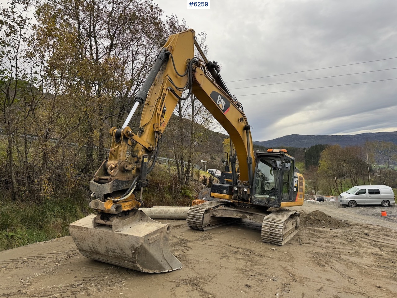 2012 Cat 324 E w/ rotor tilt, sanding bucket and digging bucket. - 굴착기 : 사진 5 2012 Cat 324 E w/ rotor tilt, sanding bucket and digging bucket. - 굴착기 : 사진 5