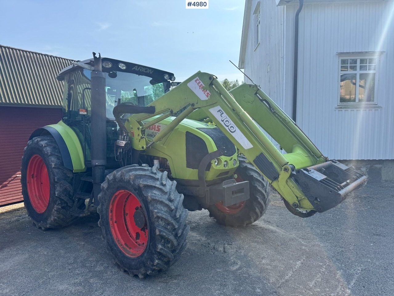 2012 Claas Arion 430 with Front Loader – 5000 Hours! - 장궤형 트랙터 : 사진 3 2012 Claas Arion 430 with Front Loader – 5000 Hours! - 장궤형 트랙터 : 사진 3