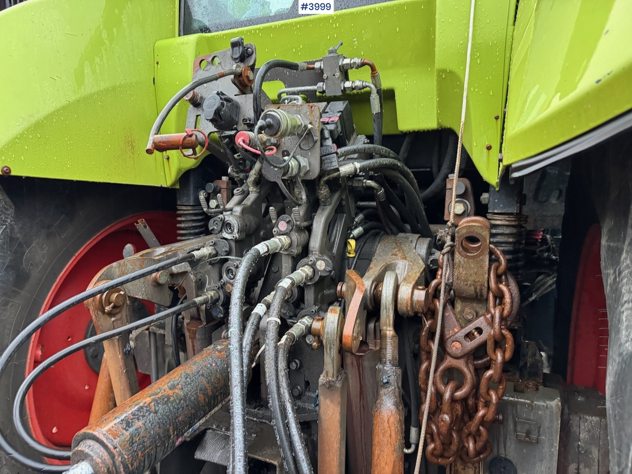 장궤형 트랙터 2012 Claas Arion 640 w/ front loader : 사진 9