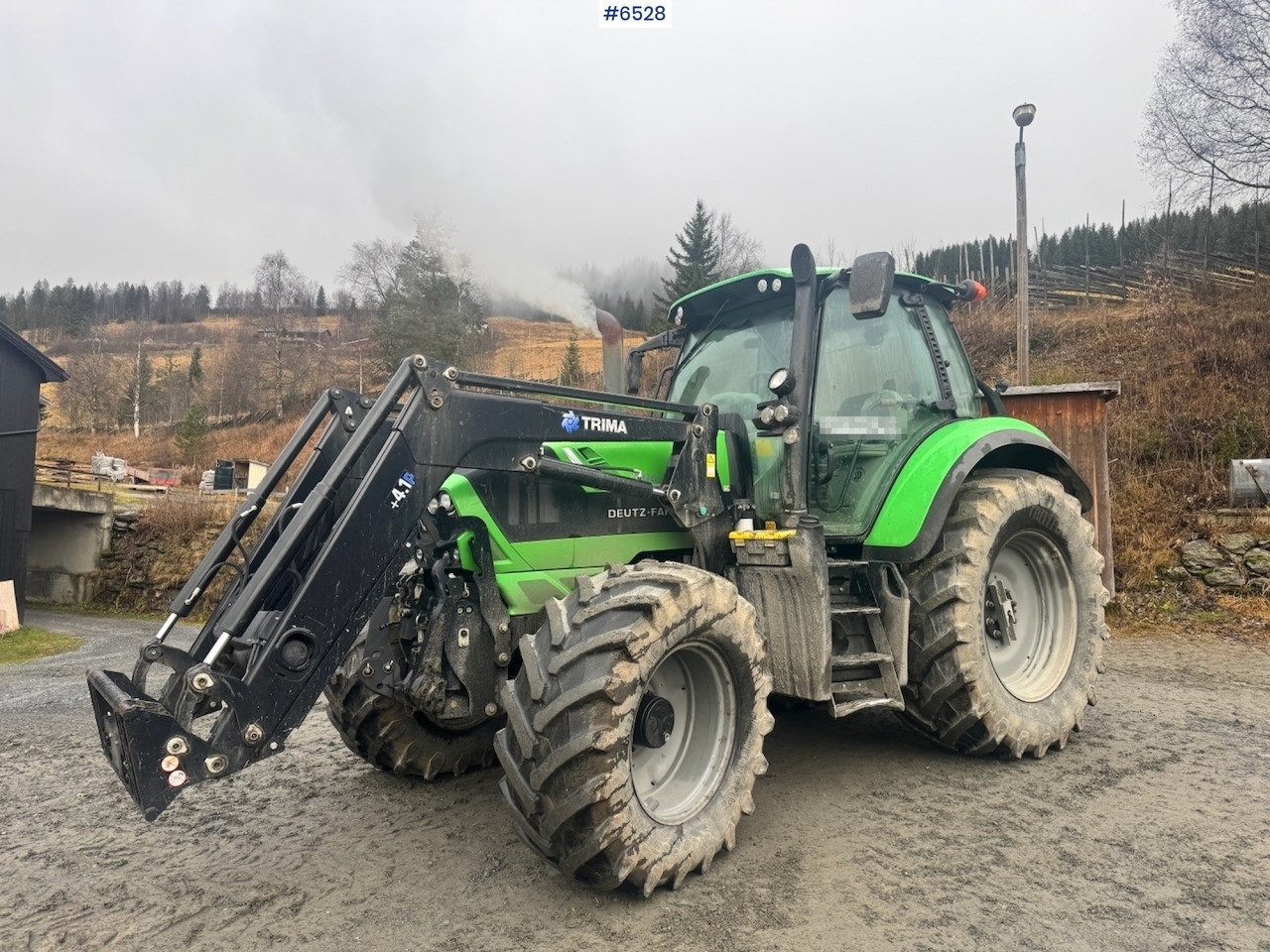 2015 Deutz-fahr 6180 Agrotron w/ Front loader and Front hydraulics. 4010 hours! - 장궤형 트랙터 : 사진 2 2015 Deutz-fahr 6180 Agrotron w/ Front loader and Front hydraulics. 4010 hours! - 장궤형 트랙터 : 사진 2