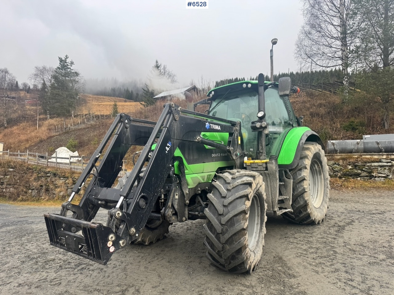 2015 Deutz-fahr 6180 Agrotron w/ Front loader and Front hydraulics. 4010 hours! - 장궤형 트랙터 : 사진 1 2015 Deutz-fahr 6180 Agrotron w/ Front loader and Front hydraulics. 4010 hours! - 장궤형 트랙터 : 사진 1