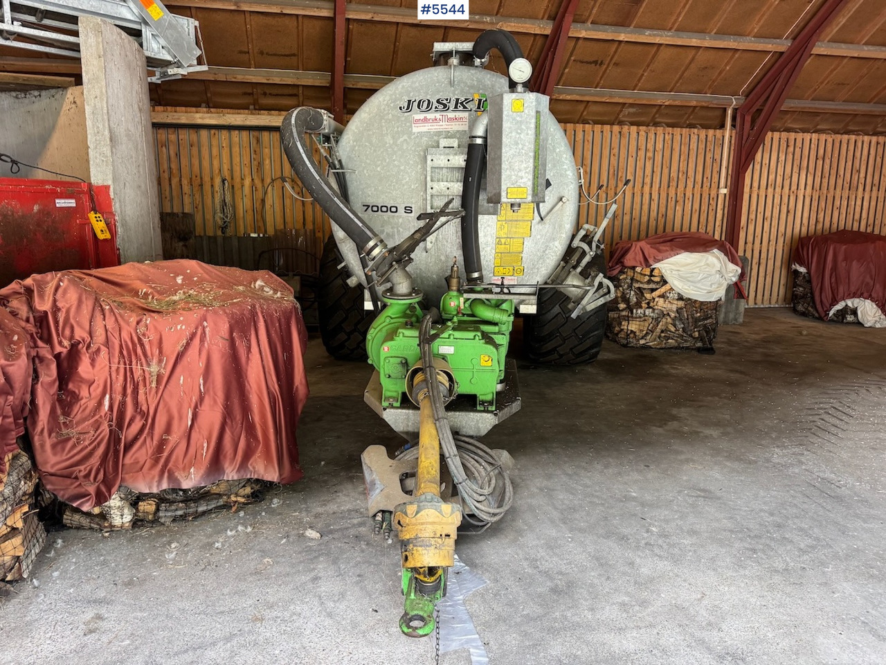 2017 Joskin 7000 S - 슬러리 탱커 : 사진 4 2017 Joskin 7000 S - 슬러리 탱커 : 사진 4