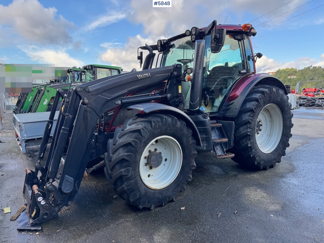 2018 Valtra N174 w/ front loader and plow plate. - 장궤형 트랙터 : 사진 3 2018 Valtra N174 w/ front loader and plow plate. - 장궤형 트랙터 : 사진 3