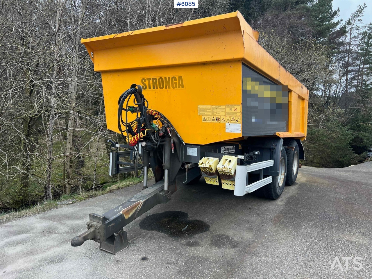 2019 2 axle Stronga DL1200 Dumper trailer - 농장 티핑 트레일러/ 덤프 : 사진 4 2019 2 axle Stronga DL1200 Dumper trailer - 농장 티핑 트레일러/ 덤프 : 사진 4