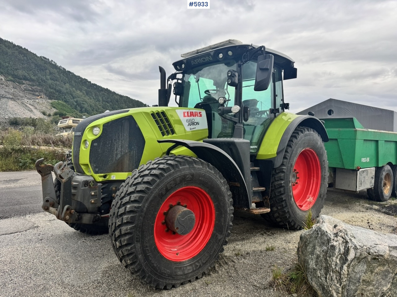 2019 Claas Arion 660 w/ Front hydraulics. - 장궤형 트랙터 : 사진 2 2019 Claas Arion 660 w/ Front hydraulics. - 장궤형 트랙터 : 사진 2