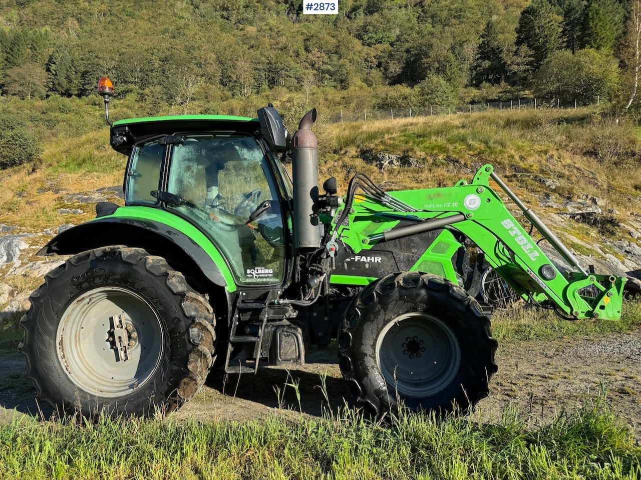 2019 Deutz-Fahr 6120 TV w/front loader and twin wheels - 장궤형 트랙터 : 사진 2 2019 Deutz-Fahr 6120 TV w/front loader and twin wheels - 장궤형 트랙터 : 사진 2