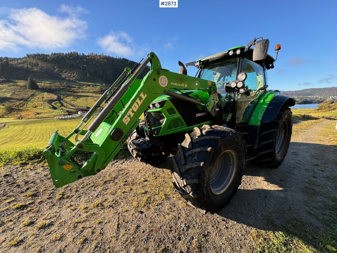 2019 Deutz-Fahr 6120 TV w/front loader and twin wheels - 장궤형 트랙터 : 사진 1 2019 Deutz-Fahr 6120 TV w/front loader and twin wheels - 장궤형 트랙터 : 사진 1