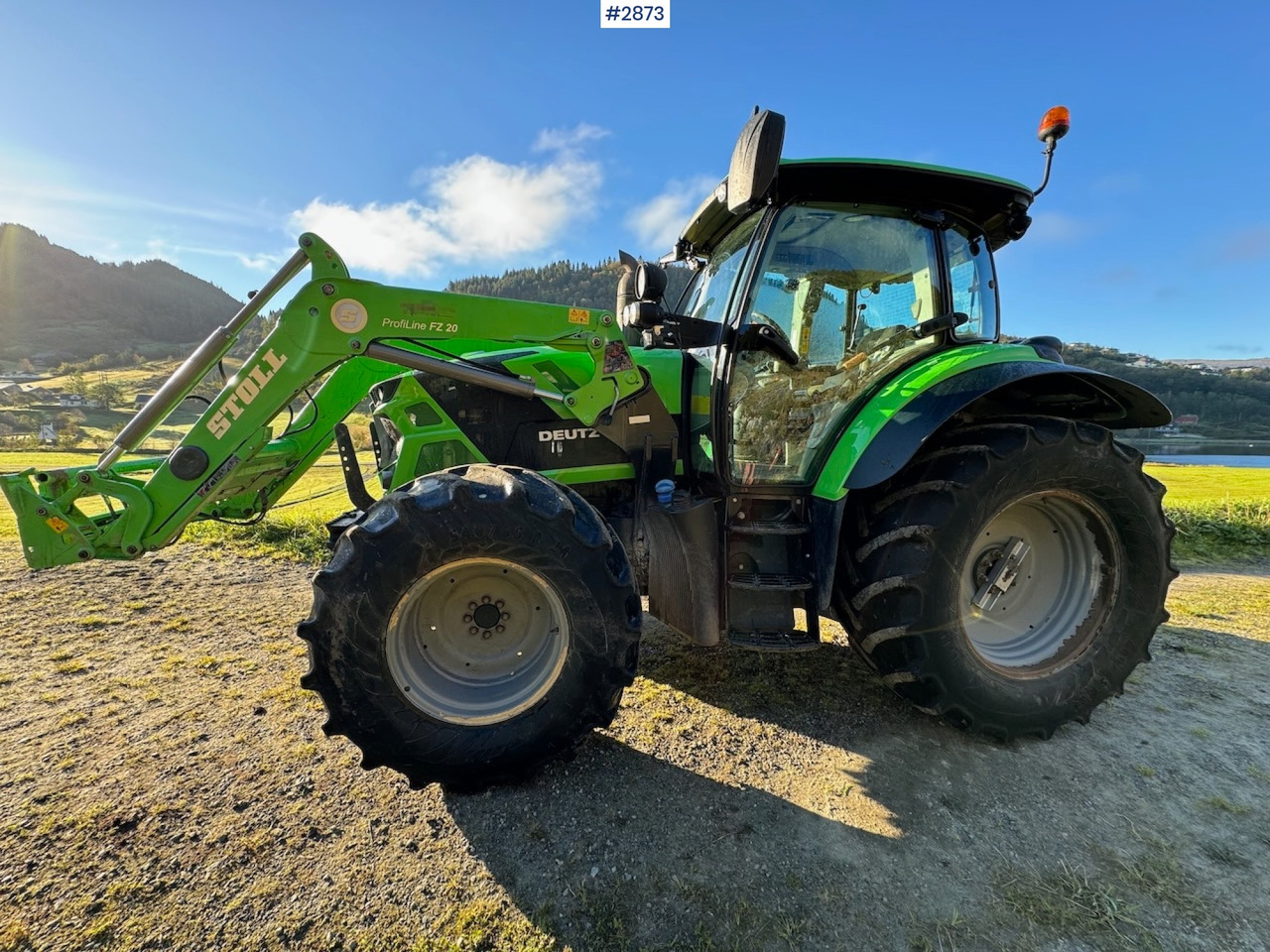 2019 Deutz-Fahr 6120 TV w/front loader and twin wheels - 장궤형 트랙터 : 사진 3 2019 Deutz-Fahr 6120 TV w/front loader and twin wheels - 장궤형 트랙터 : 사진 3