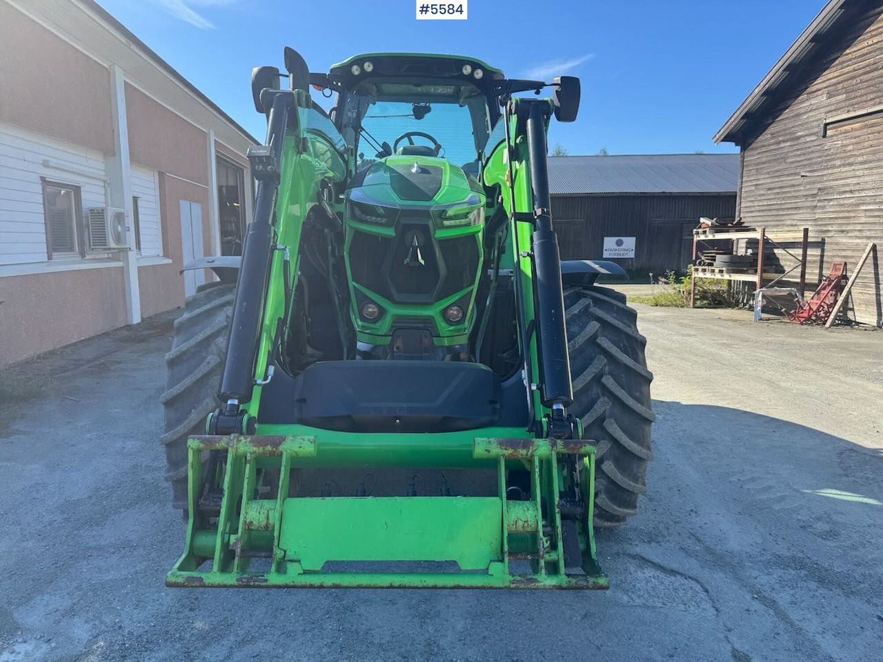 2020 Deutz-Fahr 6215 Agrotron w/ front loader & 2 sets of tires - 장궤형 트랙터 : 사진 2 2020 Deutz-Fahr 6215 Agrotron w/ front loader & 2 sets of tires - 장궤형 트랙터 : 사진 2