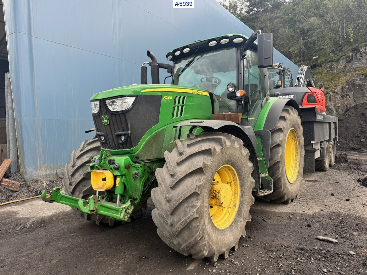 2020 John Deere 6215R w/ Front PTO and hydraulics. 2 sets of tires. - 장궤형 트랙터 : 사진 1 2020 John Deere 6215R w/ Front PTO and hydraulics. 2 sets of tires. - 장궤형 트랙터 : 사진 1