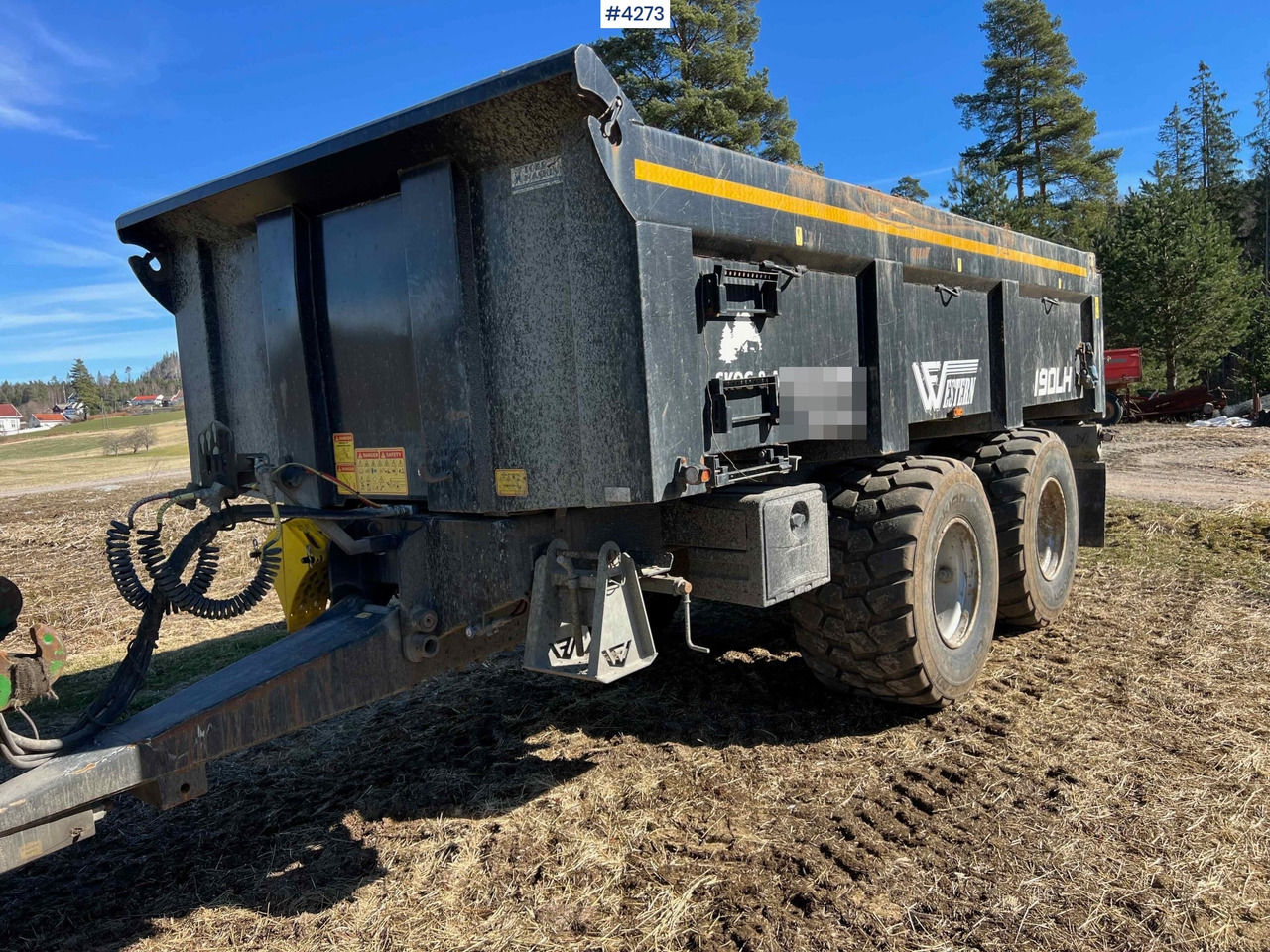 2020 Richard Western wf19DLH 2 axle dump trailer for tractor - 농장 티핑 트레일러/ 덤프 : 사진 2 2020 Richard Western wf19DLH 2 axle dump trailer for tractor - 농장 티핑 트레일러/ 덤프 : 사진 2