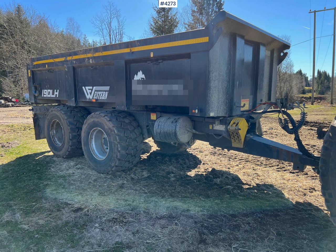 2020 Richard Western wf19DLH 2 axle dump trailer for tractor - 농장 티핑 트레일러/ 덤프 : 사진 1 2020 Richard Western wf19DLH 2 axle dump trailer for tractor - 농장 티핑 트레일러/ 덤프 : 사진 1