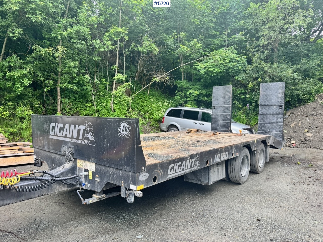 2023 Gigant ML-160 Machine trailer for tractor. - 저하대 트레일러 : 사진 1 2023 Gigant ML-160 Machine trailer for tractor. - 저하대 트레일러 : 사진 1