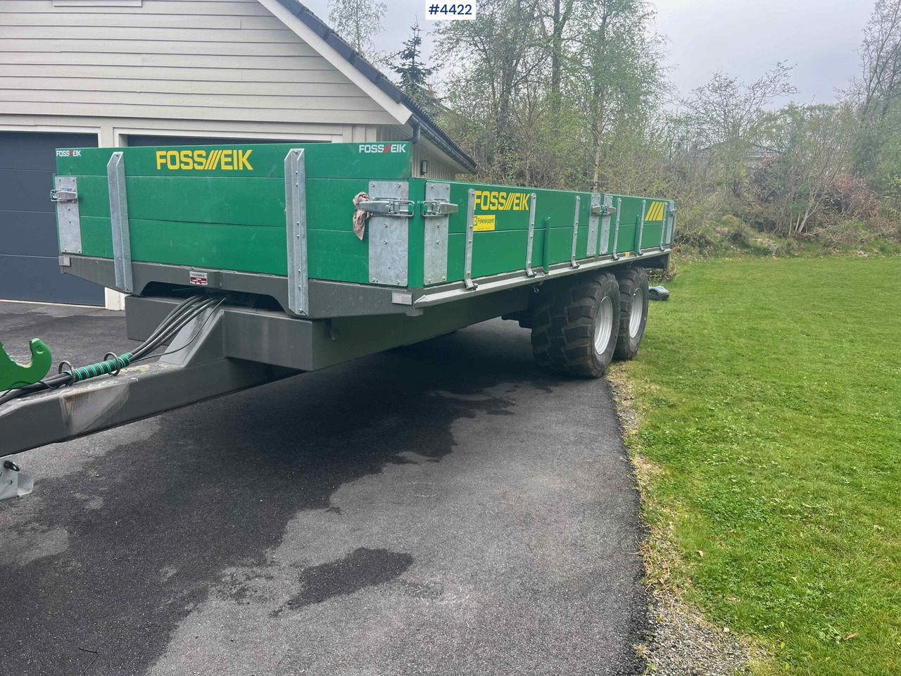 2024 Foss-Eik 2 axle Dumper trailer for tractor - 농장 티핑 트레일러/ 덤프 : 사진 1 2024 Foss-Eik 2 axle Dumper trailer for tractor - 농장 티핑 트레일러/ 덤프 : 사진 1