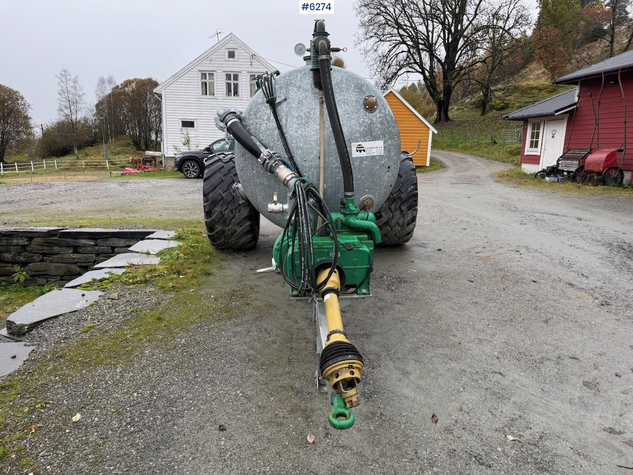 2024 Garcia C-60 6000 liter manure wagon w/ vacuum, combi and cannon. - 슬러리 탱커 : 사진 3 2024 Garcia C-60 6000 liter manure wagon w/ vacuum, combi and cannon. - 슬러리 탱커 : 사진 3