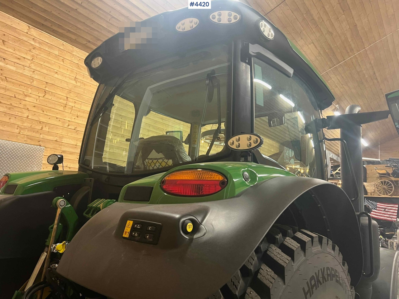 장궤형 트랙터 2024 John Deere 6150R w/ Quicke Front Loader & Bucket : 사진 44