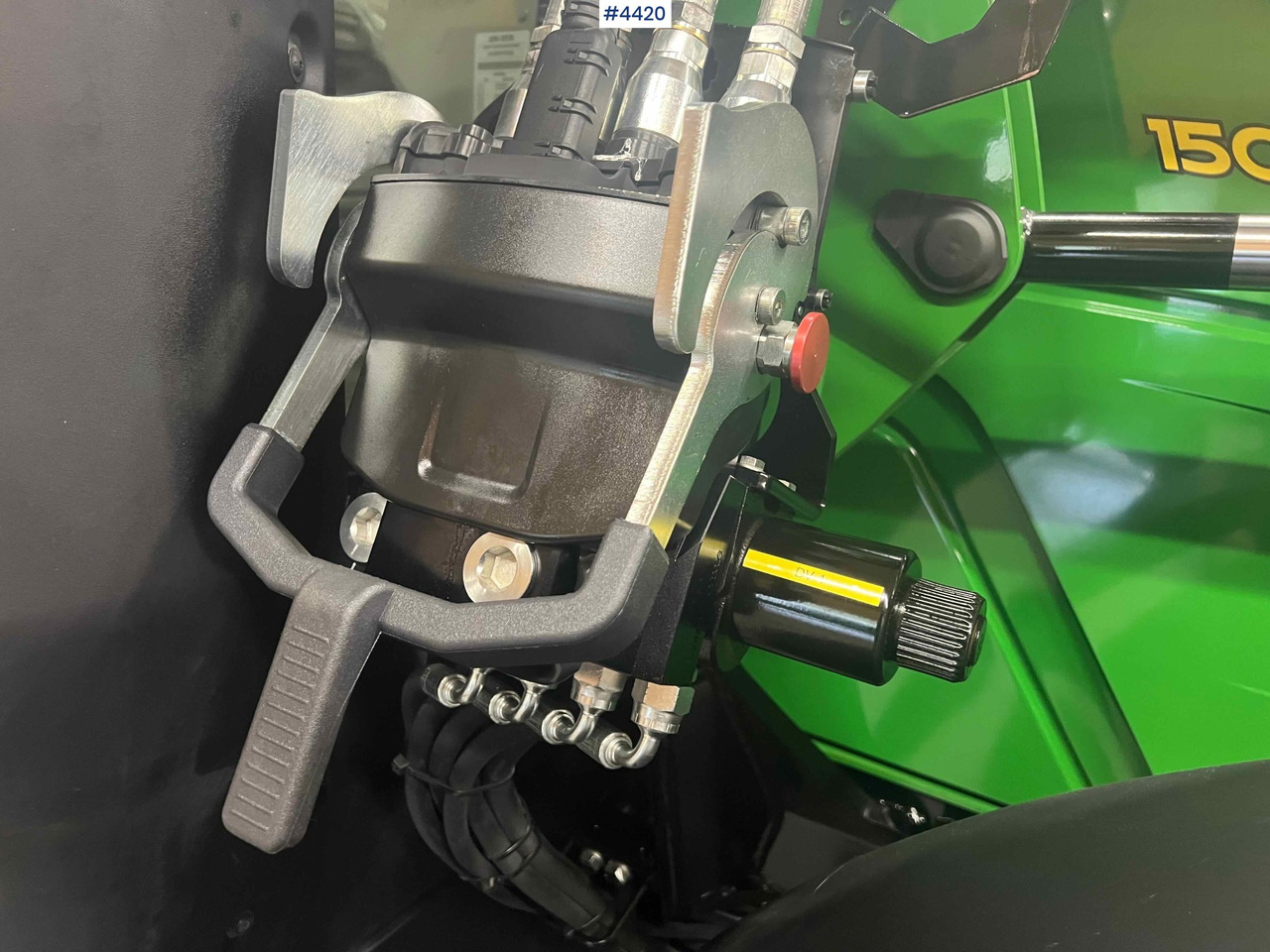 장궤형 트랙터 2024 John Deere 6150R w/ Quicke Front Loader & Bucket : 사진 45