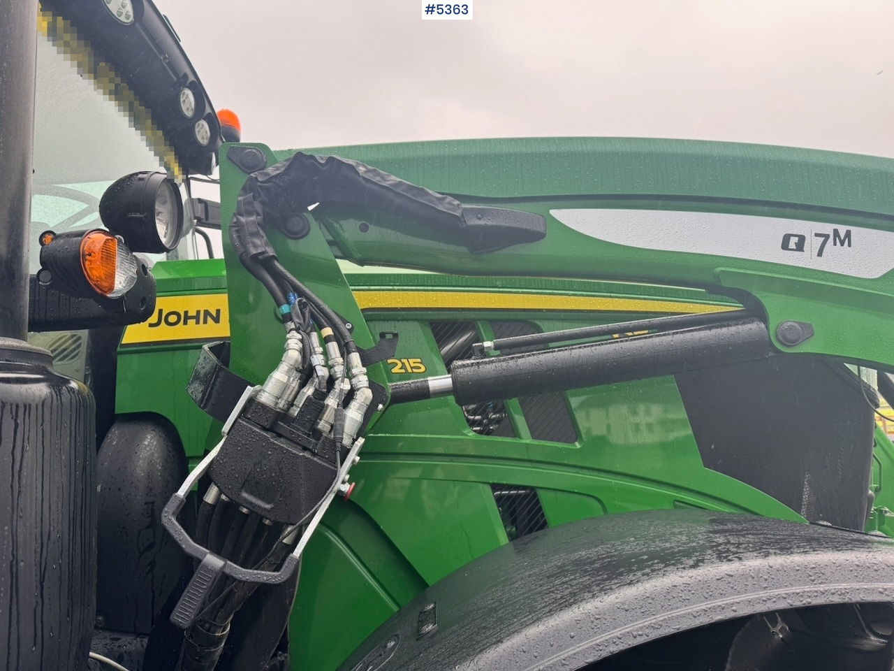 2024 John Deere 6R 215 w/ Front Loader and Front Hydraulics. 520 hours! - 장궤형 트랙터 : 사진 3 2024 John Deere 6R 215 w/ Front Loader and Front Hydraulics. 520 hours! - 장궤형 트랙터 : 사진 3