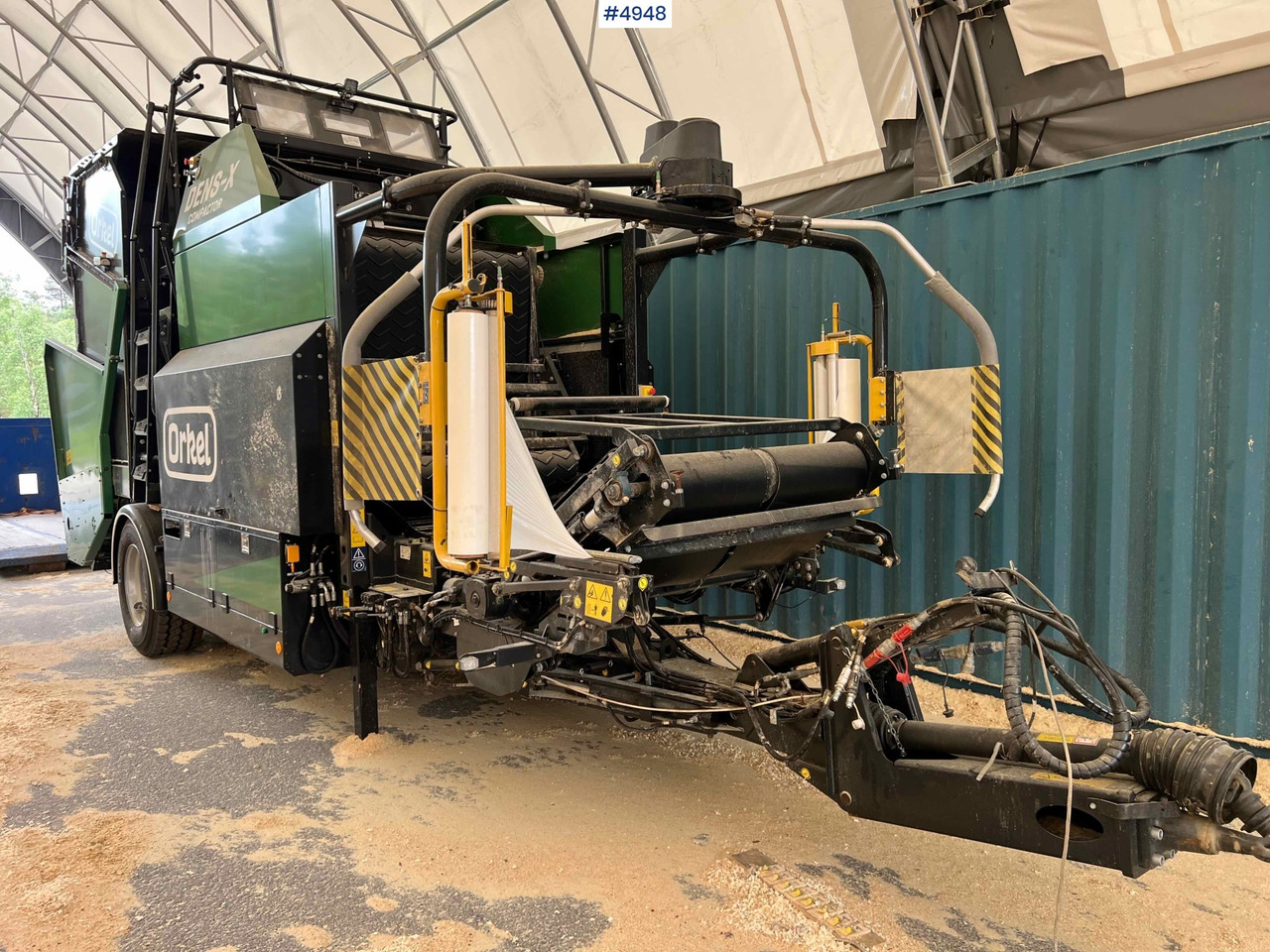 2024 Orkel Dens-x round baler for corn, chips and cut grass - 건초 및 목초 장비 : 사진 5 2024 Orkel Dens-x round baler for corn, chips and cut grass - 건초 및 목초 장비 : 사진 5
