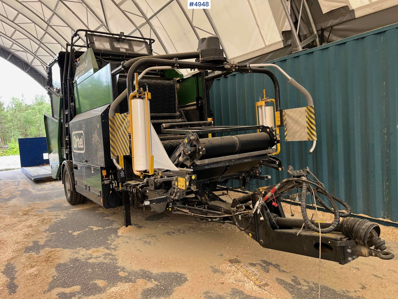 2024 Orkel Dens-x round baler for corn, chips and cut grass - 건초 및 목초 장비 : 사진 4 2024 Orkel Dens-x round baler for corn, chips and cut grass - 건초 및 목초 장비 : 사진 4