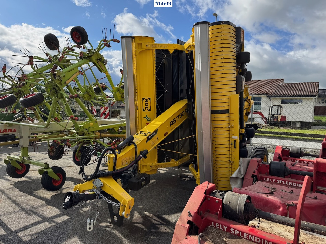 건초 및 목초 장비 2025 Kverneland ROC Pickup Collector Rake : 사진 12