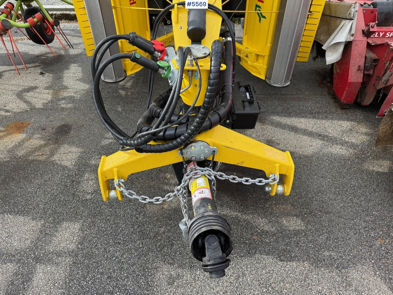 건초 및 목초 장비 2025 Kverneland ROC Pickup Collector Rake : 사진 11