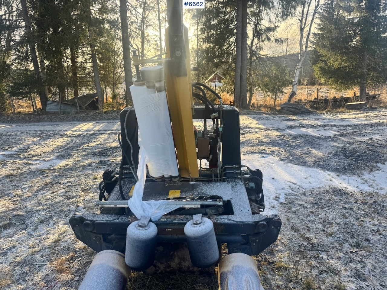 Approx. 2006 Tanco 1510 Round Bale Wrapper. - 건초 및 목초 장비 : 사진 4 Approx. 2006 Tanco 1510 Round Bale Wrapper. - 건초 및 목초 장비 : 사진 4