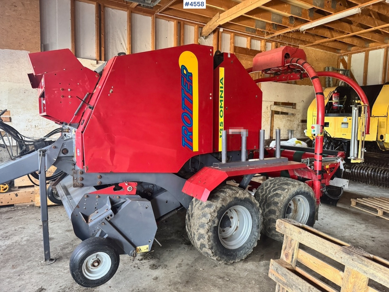 Approx. 2010 FeraBoli Omnia 125 Round Baler - 건초 및 목초 장비 : 사진 3 Approx. 2010 FeraBoli Omnia 125 Round Baler - 건초 및 목초 장비 : 사진 3