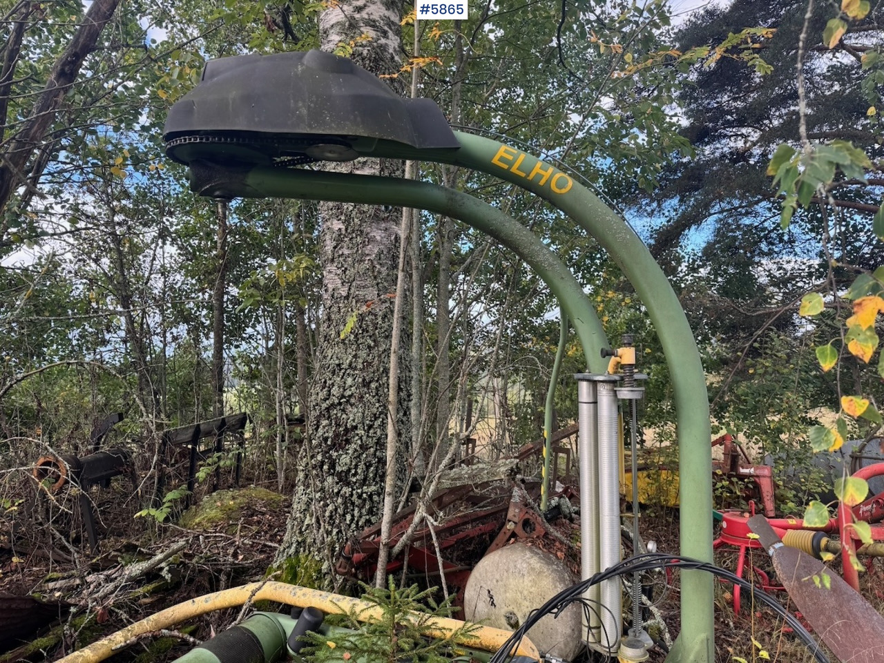 Ca. 2007 Elho 1400RF Round bale wrapper - 건초 및 목초 장비 : 사진 2 Ca. 2007 Elho 1400RF Round bale wrapper - 건초 및 목초 장비 : 사진 2