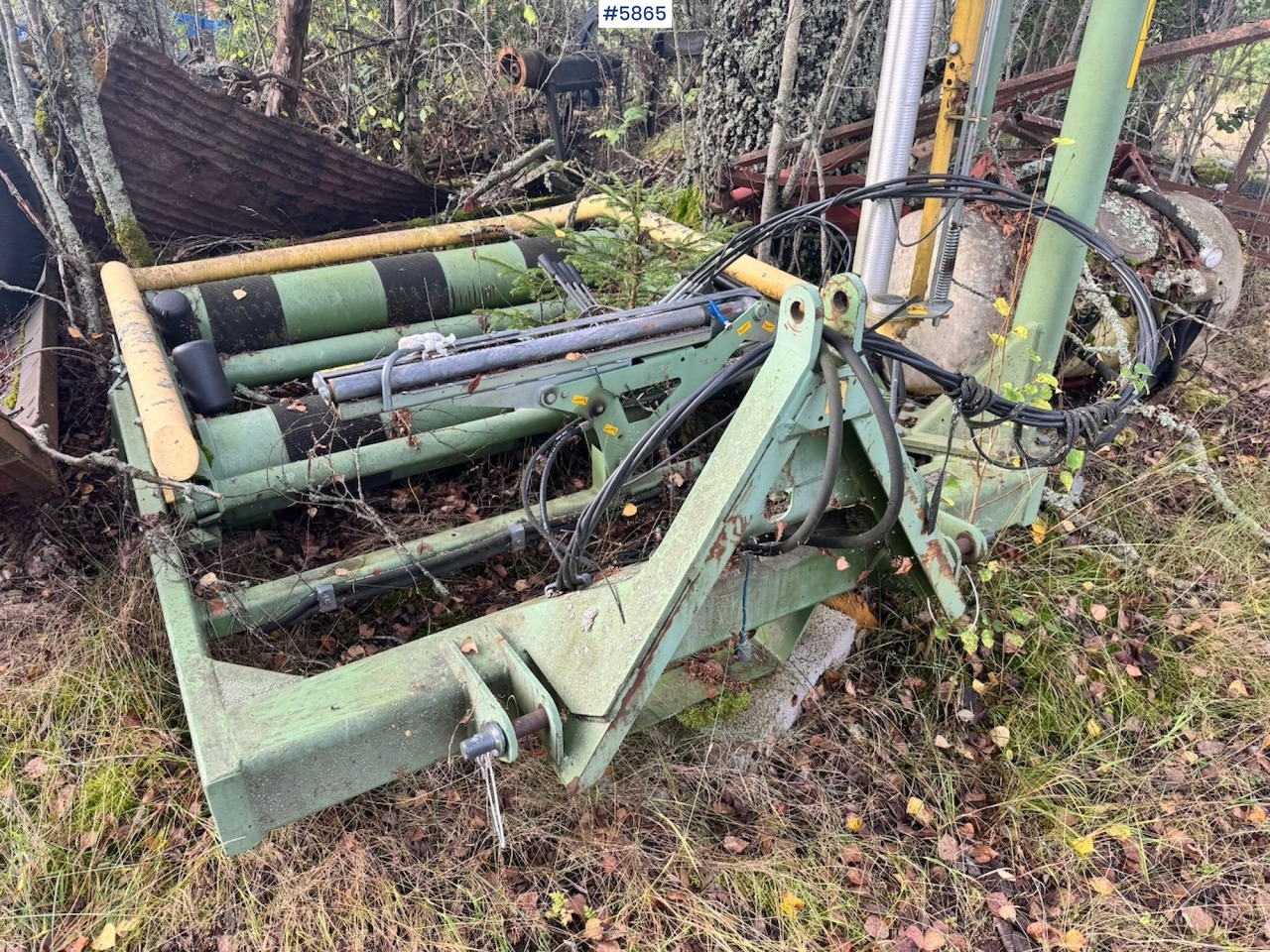 Ca. 2007 Elho 1400RF Round bale wrapper - 건초 및 목초 장비 : 사진 4 Ca. 2007 Elho 1400RF Round bale wrapper - 건초 및 목초 장비 : 사진 4