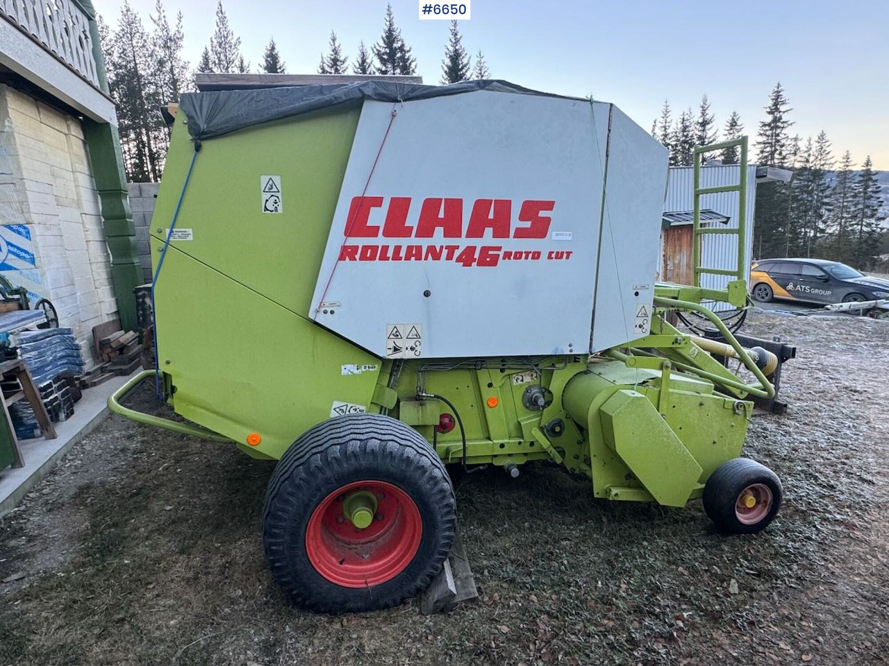 Claas Rollant 46 Roto cut - 건초 및 목초 장비 : 사진 2 Claas Rollant 46 Roto cut - 건초 및 목초 장비 : 사진 2