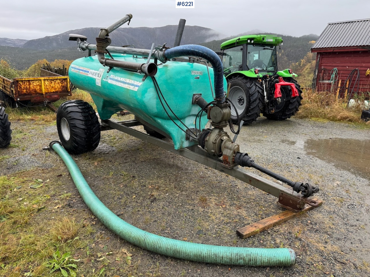 Doff X3 with high-pressure pump and cannon - 슬러리 탱커 : 사진 3 Doff X3 with high-pressure pump and cannon - 슬러리 탱커 : 사진 3