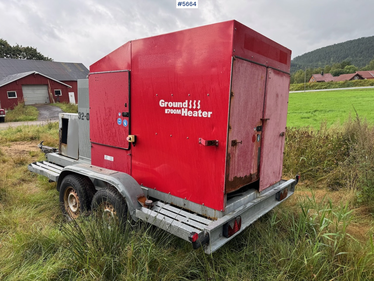 Ground Heater E‑700M (Trailer‑Mounted) - 지자체/ 특수 차량 : 사진 4 Ground Heater E‑700M (Trailer‑Mounted) - 지자체/ 특수 차량 : 사진 4