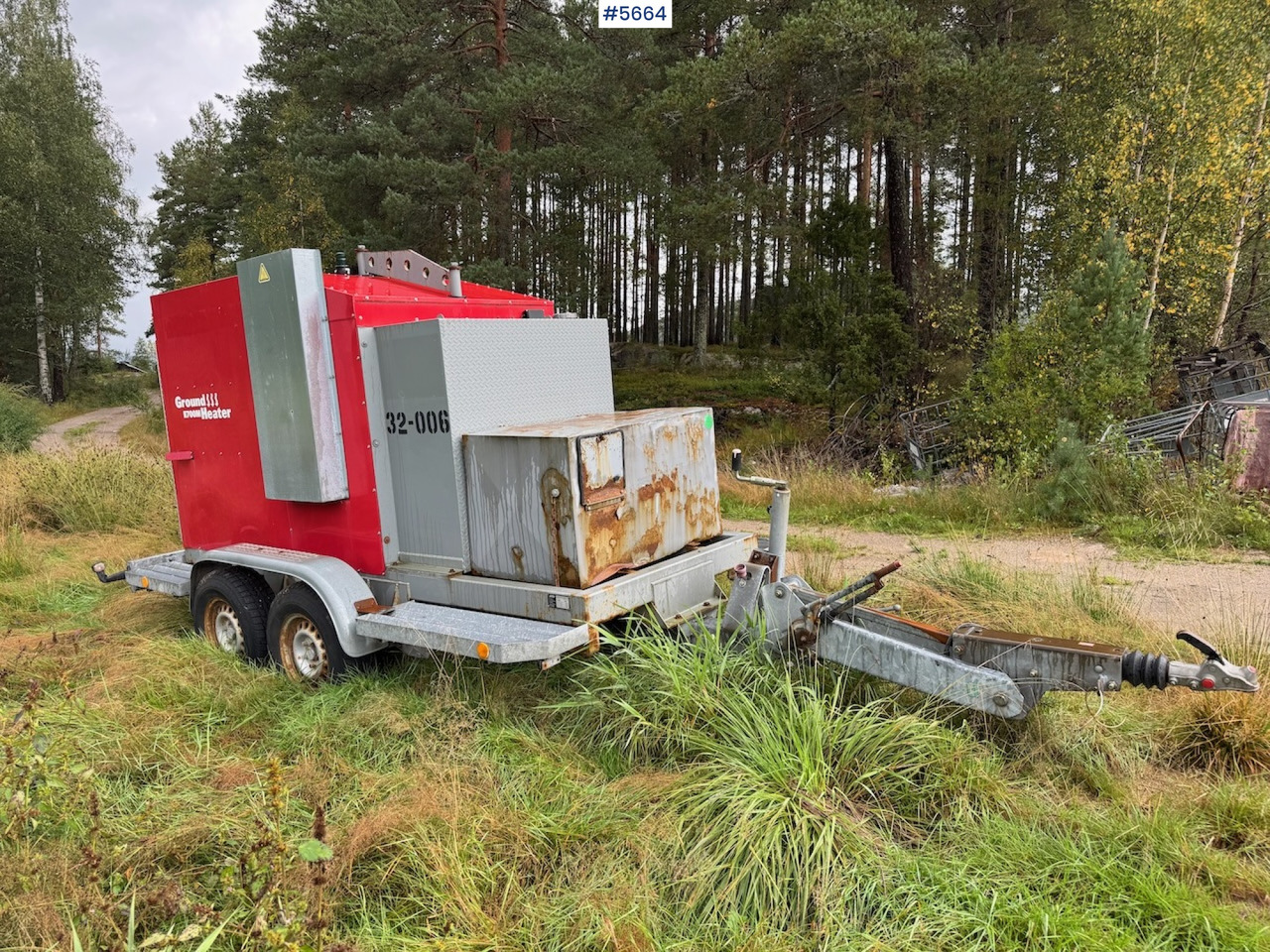 Ground Heater E‑700M (Trailer‑Mounted) - 지자체/ 특수 차량 : 사진 3 Ground Heater E‑700M (Trailer‑Mounted) - 지자체/ 특수 차량 : 사진 3