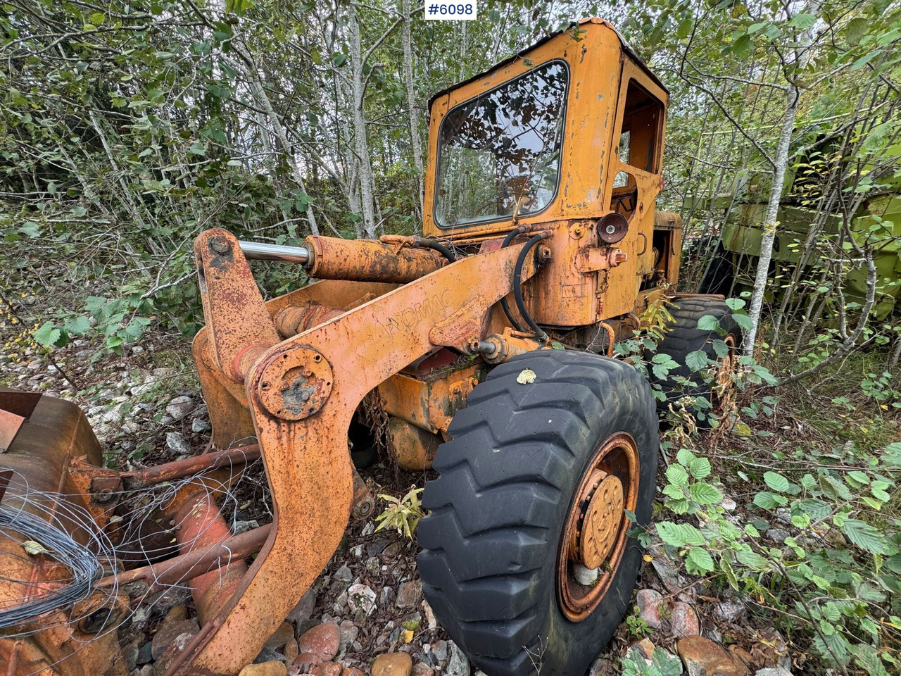Hanomag wheel loader with bucket – repair object - 휠 로더 : 사진 3 Hanomag wheel loader with bucket – repair object - 휠 로더 : 사진 3