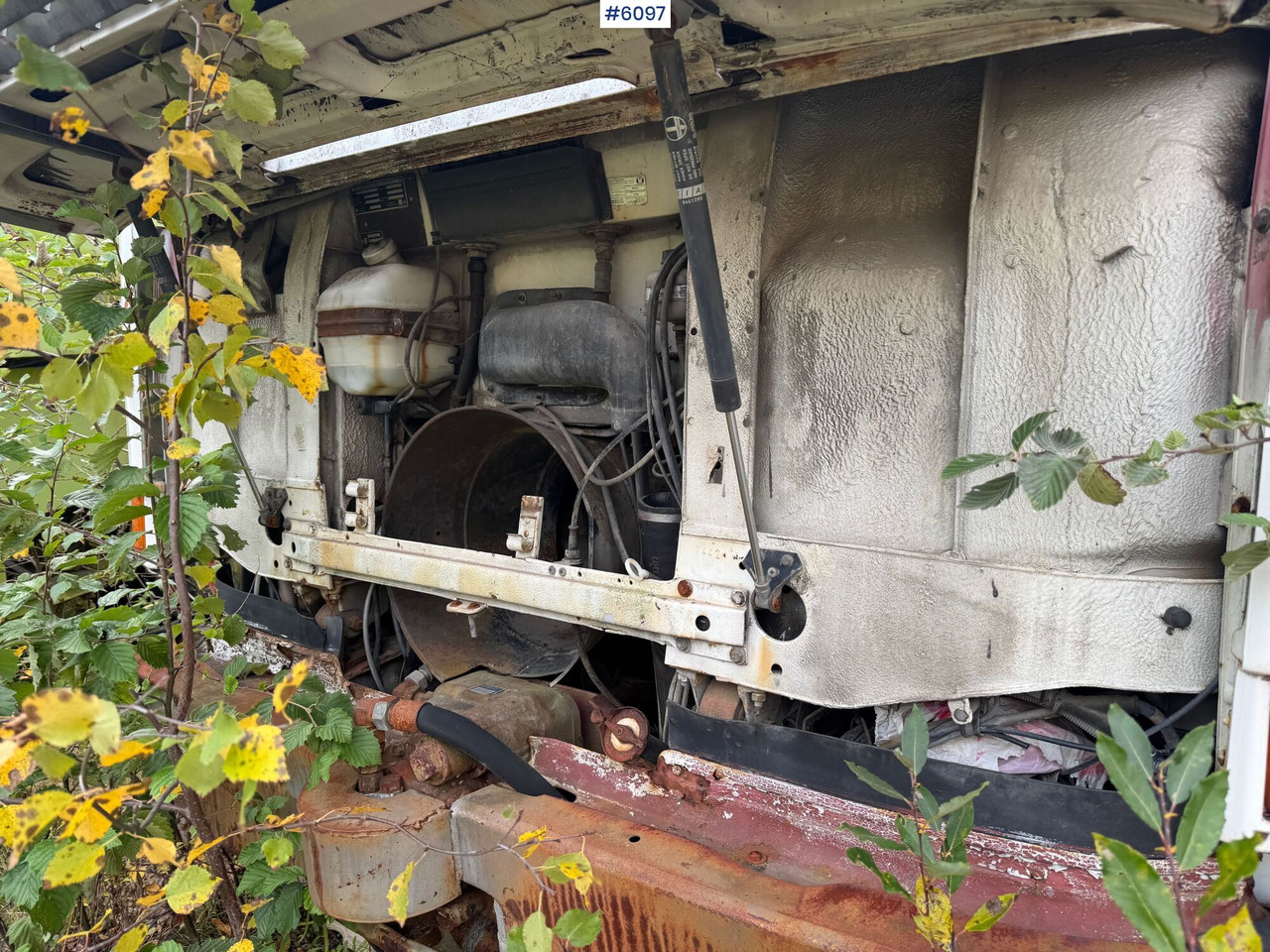 콘크리트 믹서 트럭 Iveco 256 M 19 FL (Magirus-Deutz) concrete truck. Partially a repair project. : 사진 12