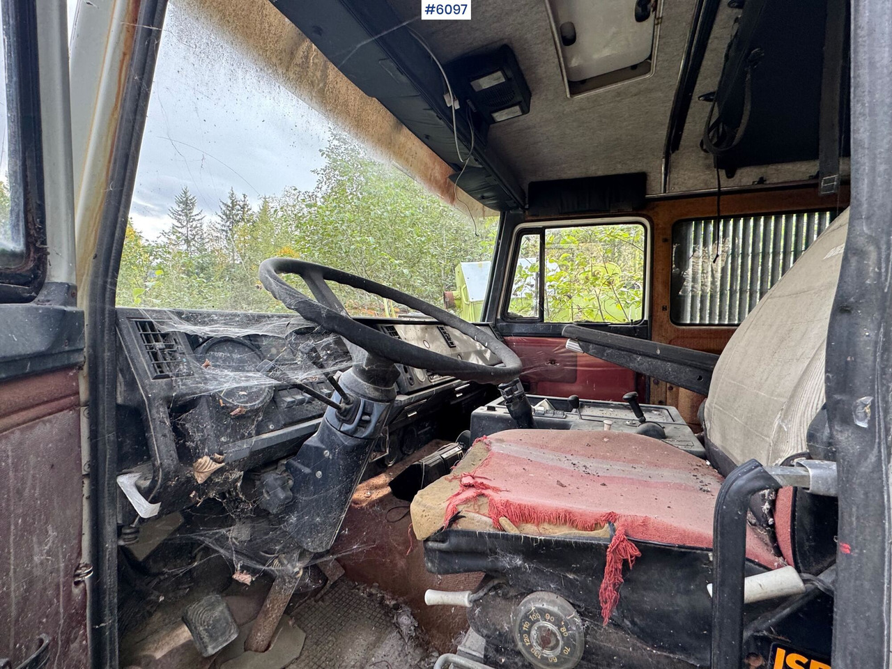 콘크리트 믹서 트럭 Iveco 256 M 19 FL (Magirus-Deutz) concrete truck. Partially a repair project. : 사진 10