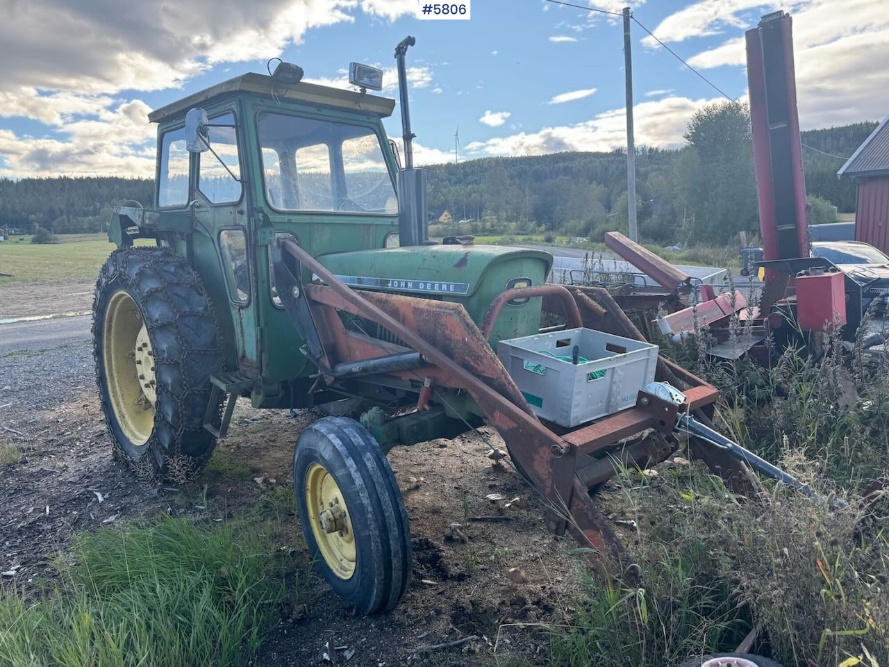 John Deere 2130 - 장궤형 트랙터 : 사진 4 John Deere 2130 - 장궤형 트랙터 : 사진 4