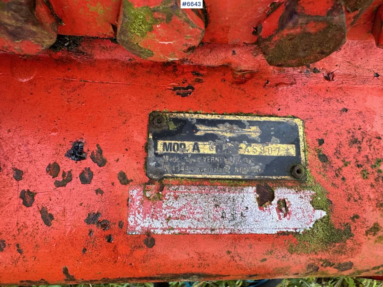 Kverneland Mod A 3 skjærs plog - 해로 : 사진 3 Kverneland Mod A 3 skjærs plog - 해로 : 사진 3