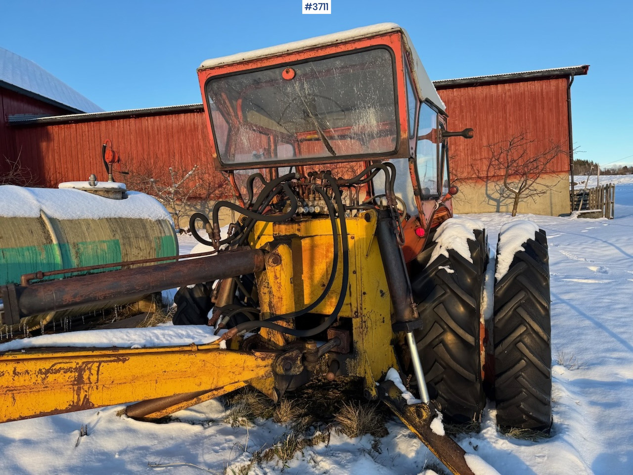 장궤형 트랙터 Nuffield 60 w/ Hymas Gravel Aggregate : 사진 8 장궤형 트랙터 Nuffield 60 w/ Hymas Gravel Aggregate : 사진 8