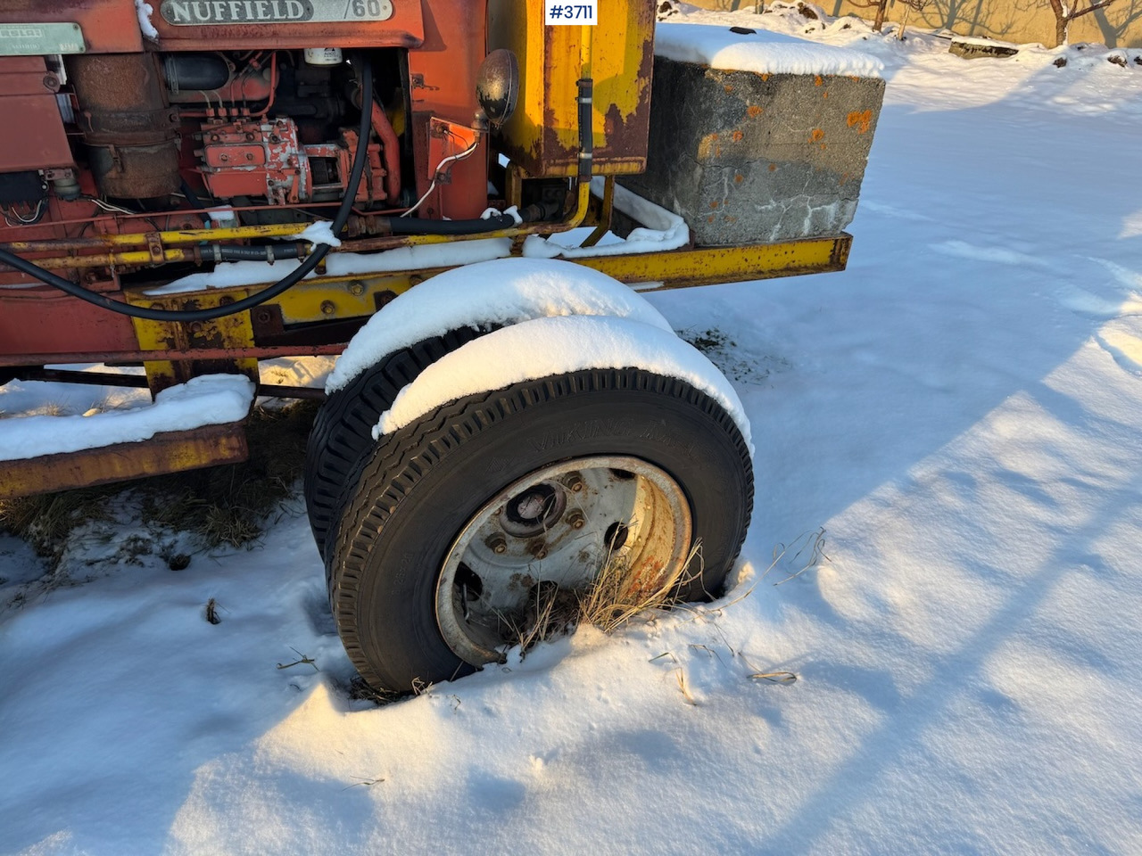 장궤형 트랙터 Nuffield 60 w/ Hymas Gravel Aggregate : 사진 13 장궤형 트랙터 Nuffield 60 w/ Hymas Gravel Aggregate : 사진 13