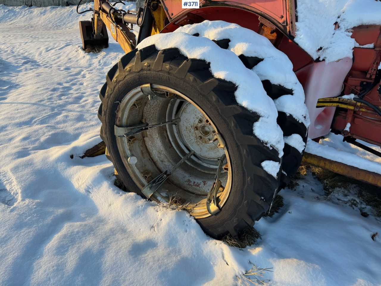 장궤형 트랙터 Nuffield 60 w/ Hymas Gravel Aggregate : 사진 12 장궤형 트랙터 Nuffield 60 w/ Hymas Gravel Aggregate : 사진 12