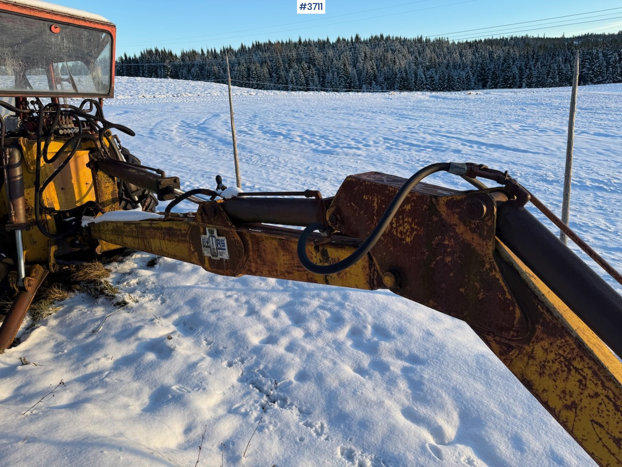 장궤형 트랙터 Nuffield 60 w/ Hymas Gravel Aggregate : 사진 11 장궤형 트랙터 Nuffield 60 w/ Hymas Gravel Aggregate : 사진 11