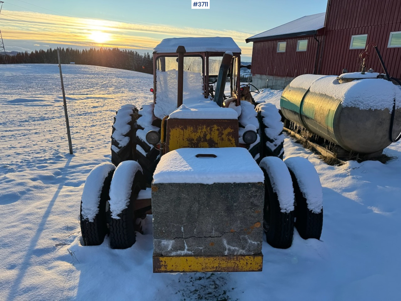 장궤형 트랙터 Nuffield 60 w/ Hymas Gravel Aggregate : 사진 7 장궤형 트랙터 Nuffield 60 w/ Hymas Gravel Aggregate : 사진 7