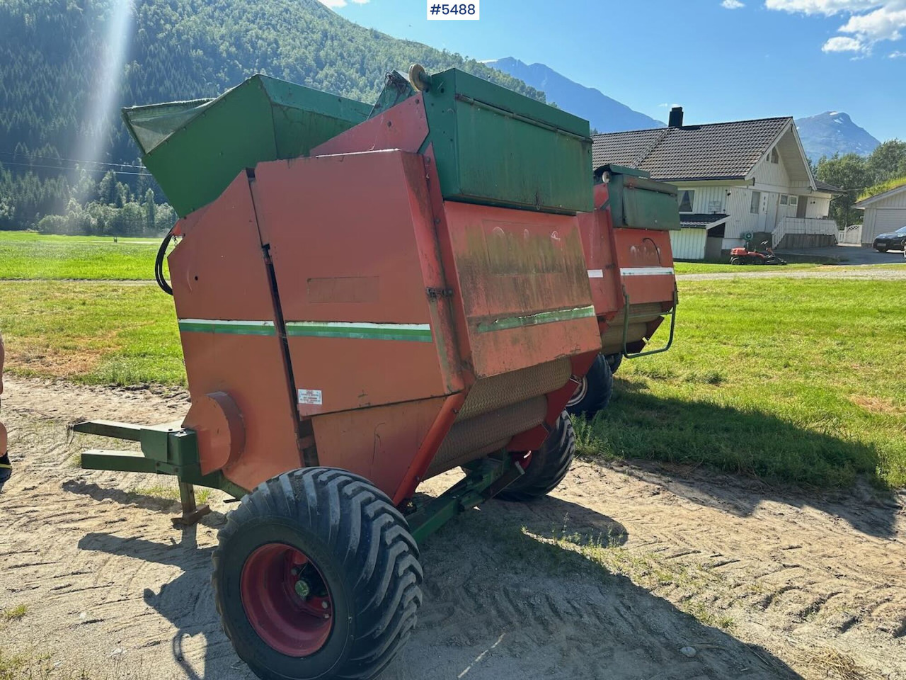 Orkel 1200 Round baler - 건초 및 목초 장비 : 사진 5 Orkel 1200 Round baler - 건초 및 목초 장비 : 사진 5