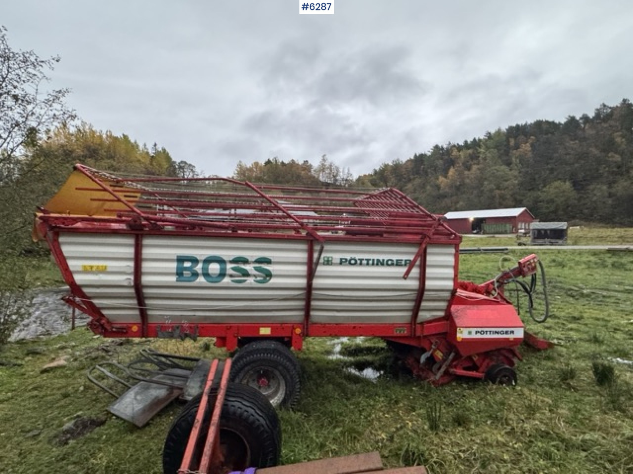 Pöttinger Boss Forage Wagon - 건초 및 목초 장비 : 사진 2 Pöttinger Boss Forage Wagon - 건초 및 목초 장비 : 사진 2