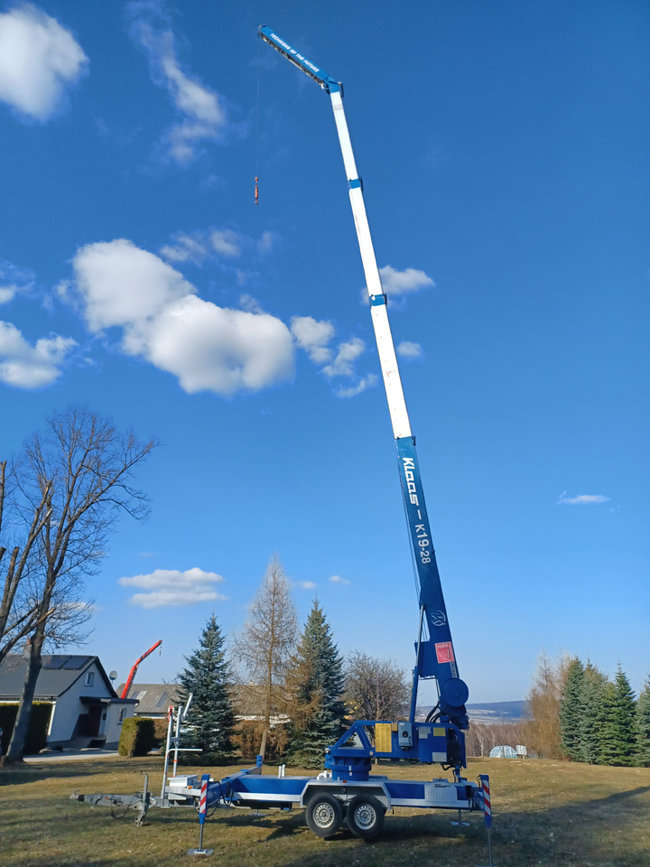 Klaas K19-28 - 모바일 크레인, 트레일러 : 사진 5 Klaas K19-28 - 모바일 크레인, 트레일러 : 사진 5