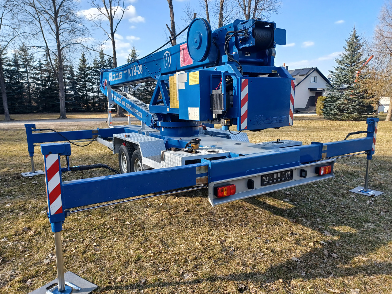 Klaas K19-28 - 모바일 크레인, 트레일러 : 사진 2 Klaas K19-28 - 모바일 크레인, 트레일러 : 사진 2